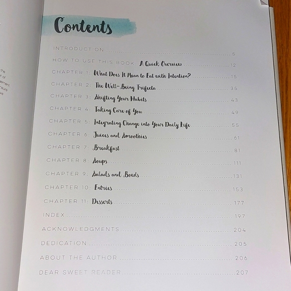 Eat with Intention Recipes and Meditations Book - Picture 3 of 3